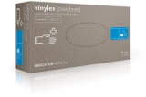 Manusi examinare latex, cu pudra, M, 100 buc/set Vinylex