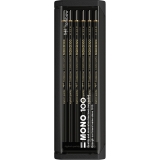 Creioane grafit, 4B, MONO 100, 12 buc/set Tombow