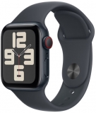 Apple Watch SE (2024), GPS, Cellular, Carcasa Aluminiu, Sport Band