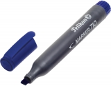 Marker permanent 710, varf tesit, albastru Pelikan