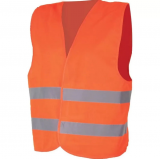 Vesta reflectorizanta culoare portocaliu Artmas