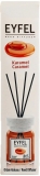 Odorizant de camera Reed difuser EYFEL, caramel, 120ml