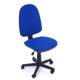 Scaun fara brate stofa albastra Golf