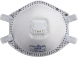 Masca de protectie respiratorie FFP3 cu dolomita Pk10 alb
