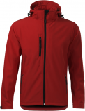 Jacheta Performance softshell pentru barbati knit rosu, Malfini