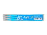 Rezerva roller 3/set Frixion 0.7 mm Pilot albastru deschis