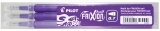 Rezerva roller 3/set Frixion 0.7 mm Pilot violet