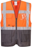 Vesta Hi-Vis Warsaw Executive, Orange/Gri, Portwest 
