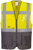 Vesta Hi-Vis Warsaw Executive, Galben/Gri, Portwest 