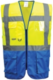 Vesta Hi-Vis Warsaw Executive, Galben/Royal, Portwest 