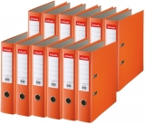 Biblioraft Economy, PP, A4, 75 mm, portocaliu, 20 buc/set Esselte