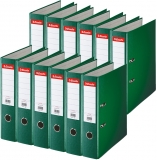 Biblioraft Economy, PP, A4, 75 mm, verde, 20 buc/set Esselte