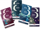 Caiet A5, 48 file, velin, colturi rotunjite, Magic, 10 buc/set, Herlitz