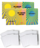 Pachet 10 caiete + coperti A5, 48 file, patratele, Dreams of Neversea Herlitz