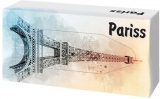Servetele faciale Pariss, albe 3 straturi 100 buc/cutie