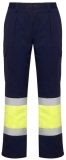 Pantaloni de iarna Hi-Vis Soan, pentru barbati, Bleumarin/Galben Fluorescent, Roly 