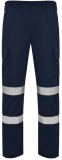 Pantaloni Hi-Vis Daily Hv, pentru barbati, Bleumarin, Roly 