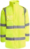 Hanorac captusit Hi-Vis Merak, pentru barbati, Galben Fluorescent, Roly 
