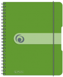 Caiet de birou A5, 80 file, aritmetica, verde, Herlitz 