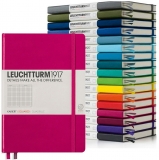 Caiet cu elastic A5, 125 file, matematica, Leuchtturm1917