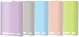 Caiet velin Pigna, A5, 48 file, coperta PP, Wup, 230 microni, 60g/mp, diverse culori
