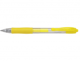 Roller cu gel G-2 Neon Pilot 0.7mm varf mediu, galben