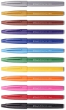 Marker caligrafic Brush Pen Touch Pentel