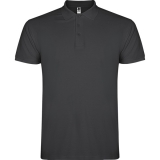 Tricou polo Roly, barbati, Star, marimea L, plumb inchis