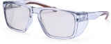 Ochelari de protectie cu scuturi laterale maro Portwest