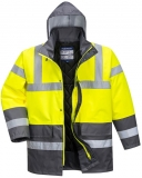 Jacheta Hi-Vis Traffic Contrast, Galben/Gri, Portwest 