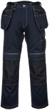 Pantaloni Holster PW3, Navy/Negru, Short, Portwest 