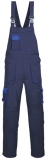 Salopeta cu pieptar Texo Contrast, Navy, Regular, Portwest 