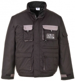 Jacheta captusita Texo Contrast, Negru, Portwest 