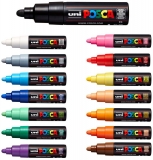 Marker cu vopsea PC-7M Posca 4.5 - 5.5 mm Uni-Ball