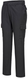Pantaloni Combat Slim Strech, Negru, Short, Portwest 