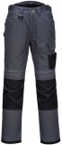 Pantaloni Urban PW3, Gri Zoom/Negru, Regular, Portwest 