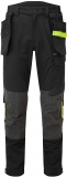 Pantaloni de lucru stretch Holster, Negru, Regular, Portwest EV4