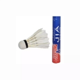 Set fluturasi badminton din pene, 12 buc/set