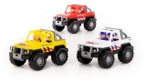 Jucarii Jeep-uri safari 71125 NL, 3 culori/set, Polesie