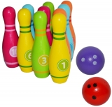 Set bowling din lemn 