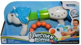 Pistol cu bile pentru baieti, 6 proiectile, 32 cm, unicorn 
