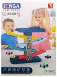 Set de joaca Pista cu masina, plan inclinat, 15 piese 