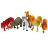 Figurine animale salbatice, 6 buc/set 