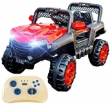 Jeep cu acumulator, 2 motoare si RC 