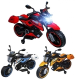 Motocicleta cu acumulator, 1 motor, diverse culori, 12V, 4A 