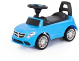 Masina Supercar fara pedale, albastra, 66 cm, Polesie