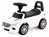 Masina Supercar fara pedale, alba, 66 cm, Polesie 
