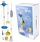 Set de joaca din plastic pentru Curatenie, albastru 
