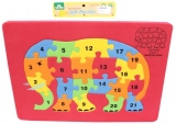 Puzzle EVA, incastru, model Elefant 