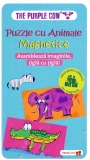 Joc magnetic Puzzle cu animale The purple cow